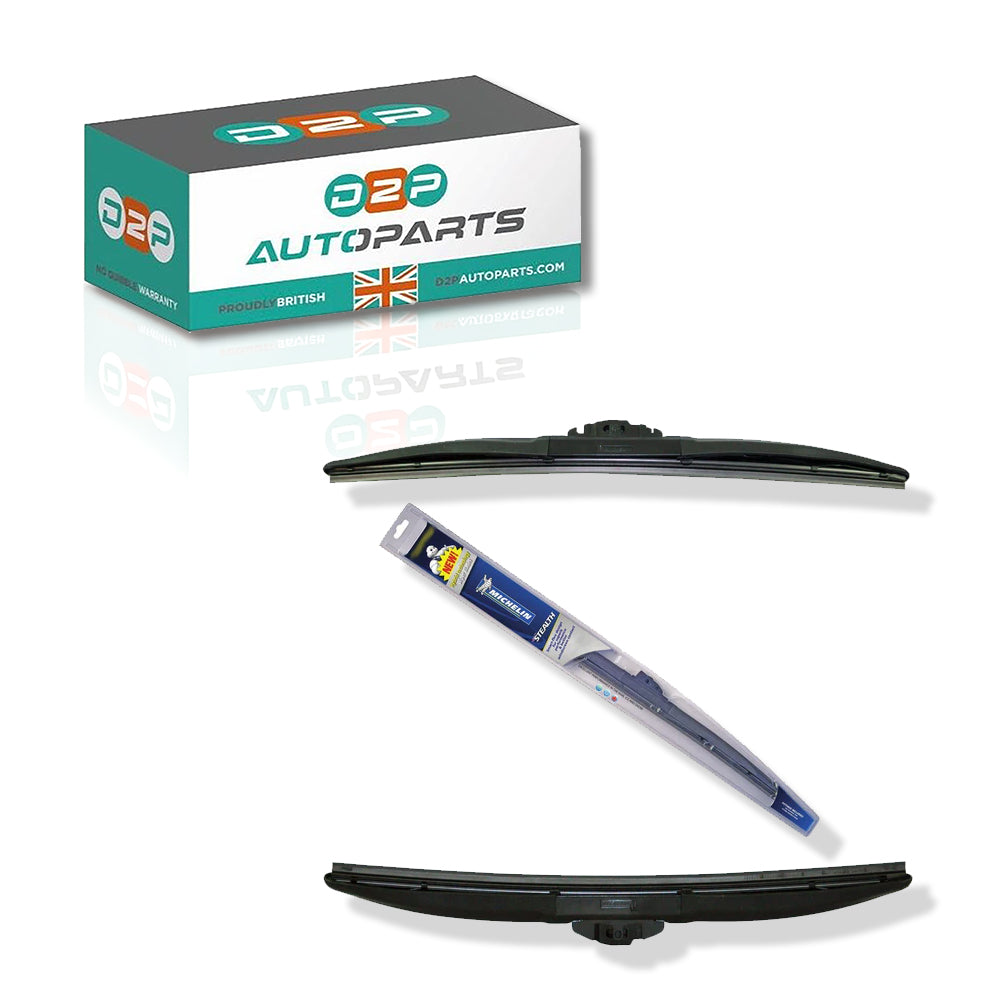 Genuine Michelin Stealth Hybrid Front Wiper Blades Pair Of 16″/ 400 Mm