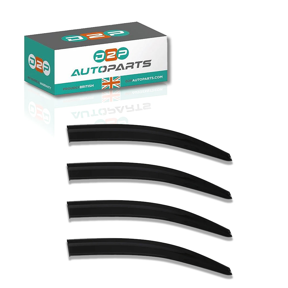 4pcs Of Front & Rear Wind Deflectors for Hyundai: Tucson