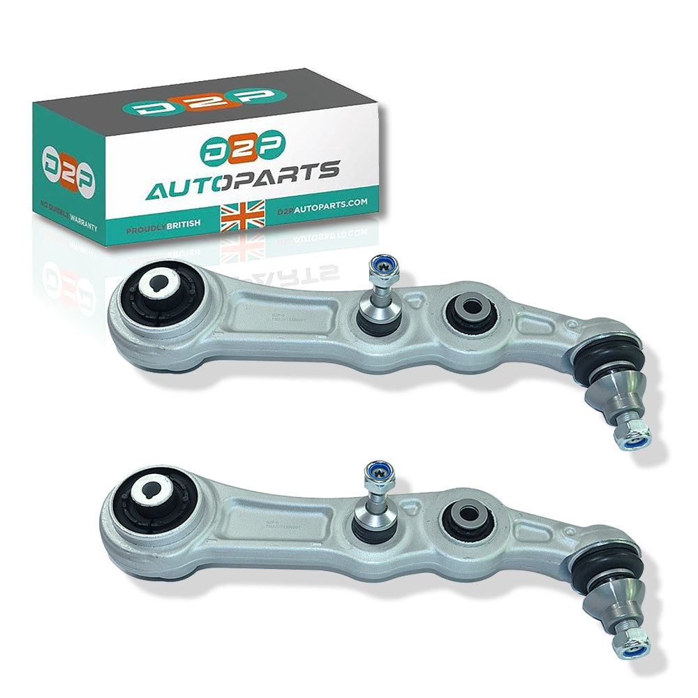 Front Lower Suspension Wishbone Arms (Pair) for Mercedes-Benz: C-Class, CLS, E-Class, E-Class ALL-Terrain, E-Class T-Model