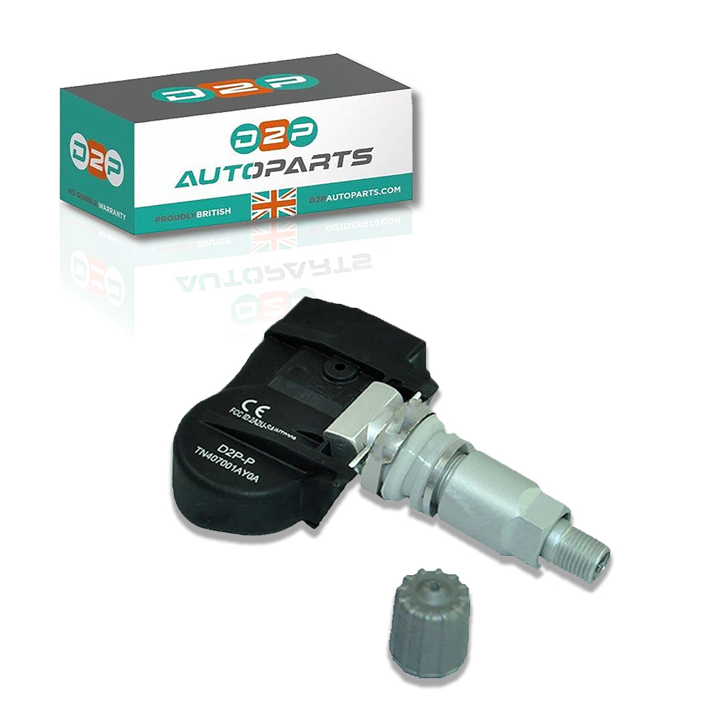 4x TPMS Tire Pressure Sensor for Nissan: 370Z, GT-R, Juke, Leaf, Micra, Pathfinder, Primera, Pulsar, X-Trail
