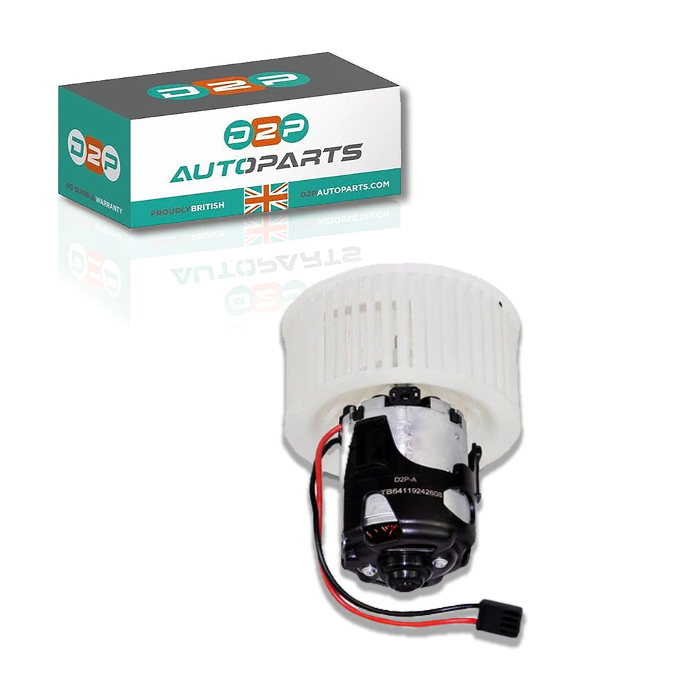 Heater Blower Motor Fan (2 Pins) For Alpina, BMW, and Rolls-Royce 64119200935