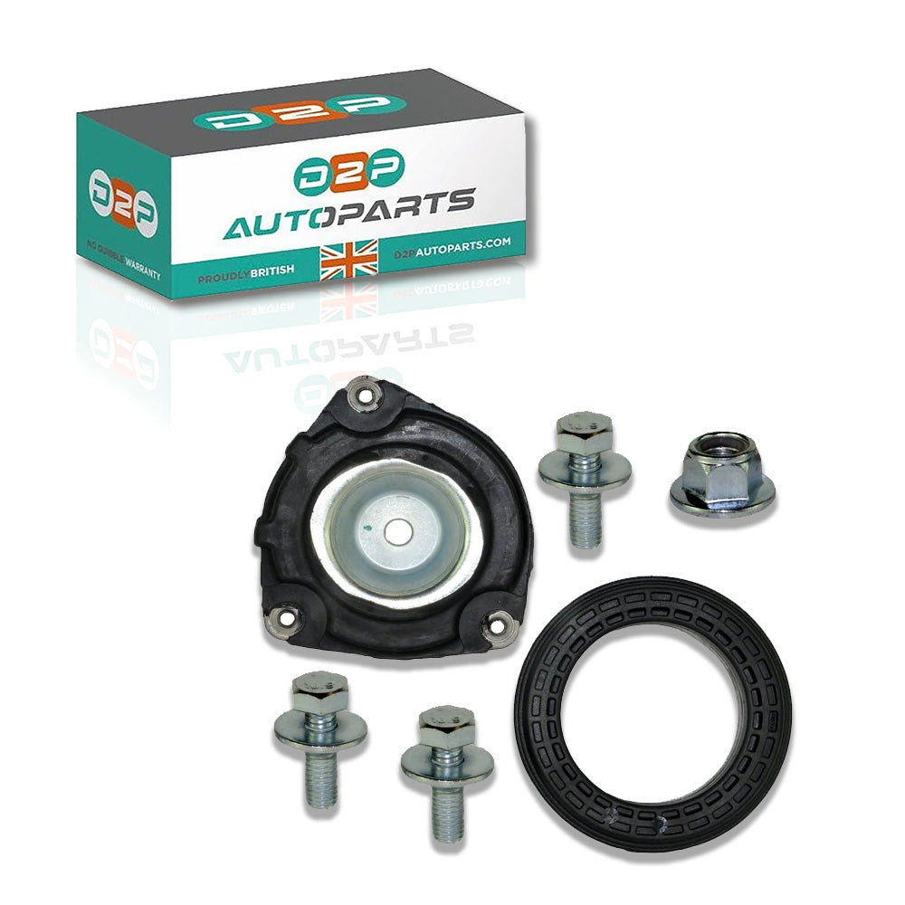 Front Left Suspension Top Strut Mount & Bearing For Nissan: Micra, Micra C+C, Renault: Clio, Modus / Grand Modus, Zoe