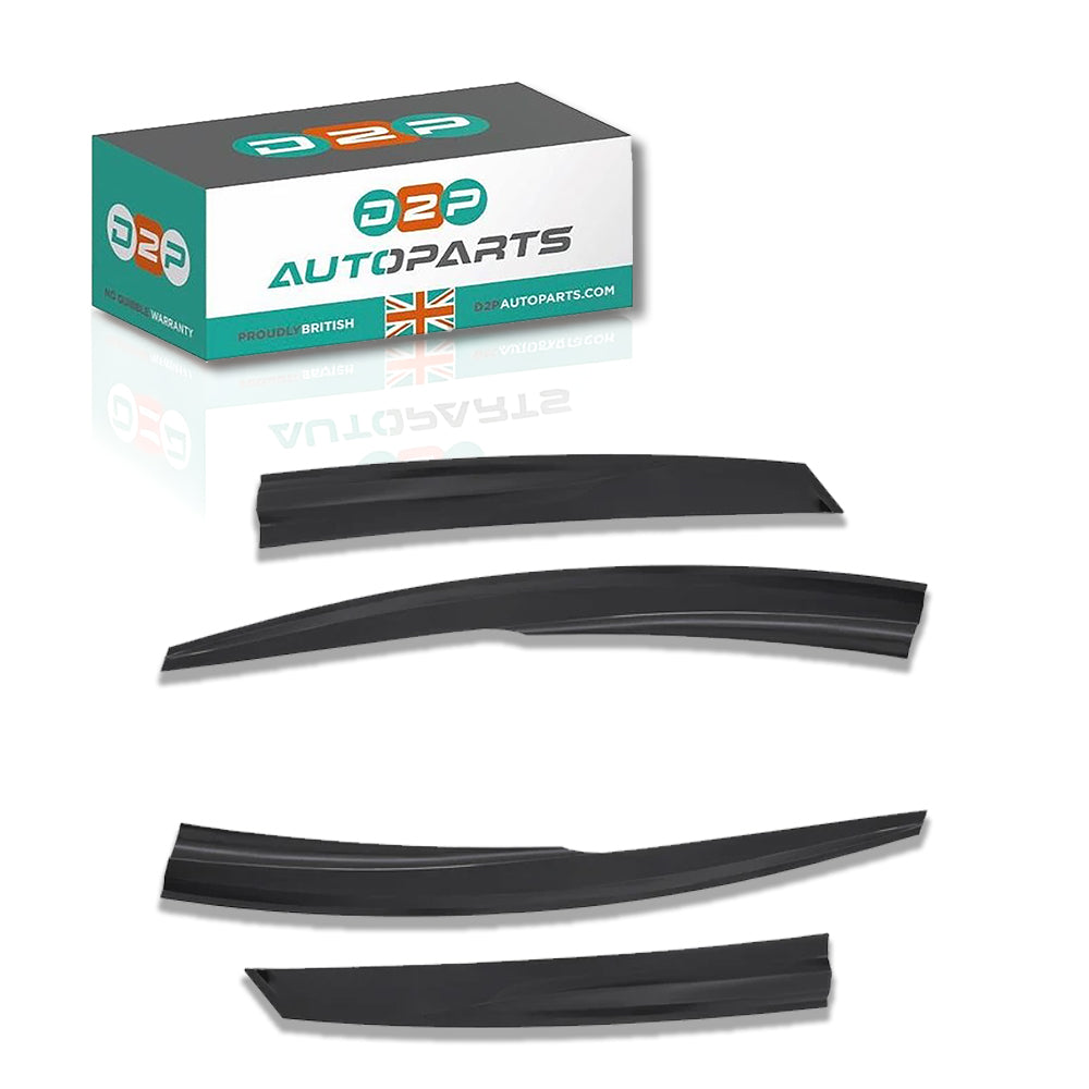 4pcs Of Front & Rear Wind Deflectors for Ford: Focus