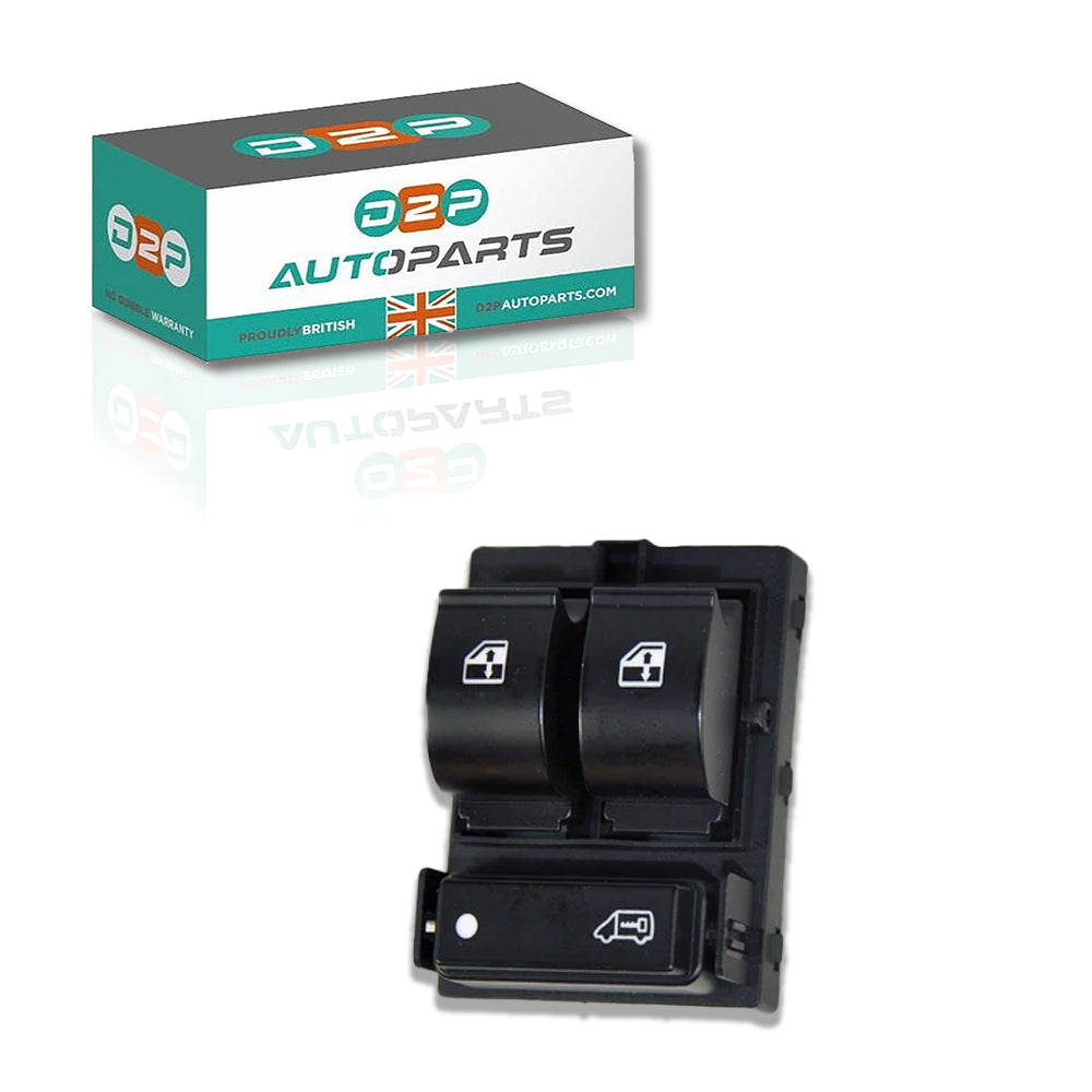 Electric Window Switch Button (Front Right) For Peugeot, Citroen, and Fiat 735487419