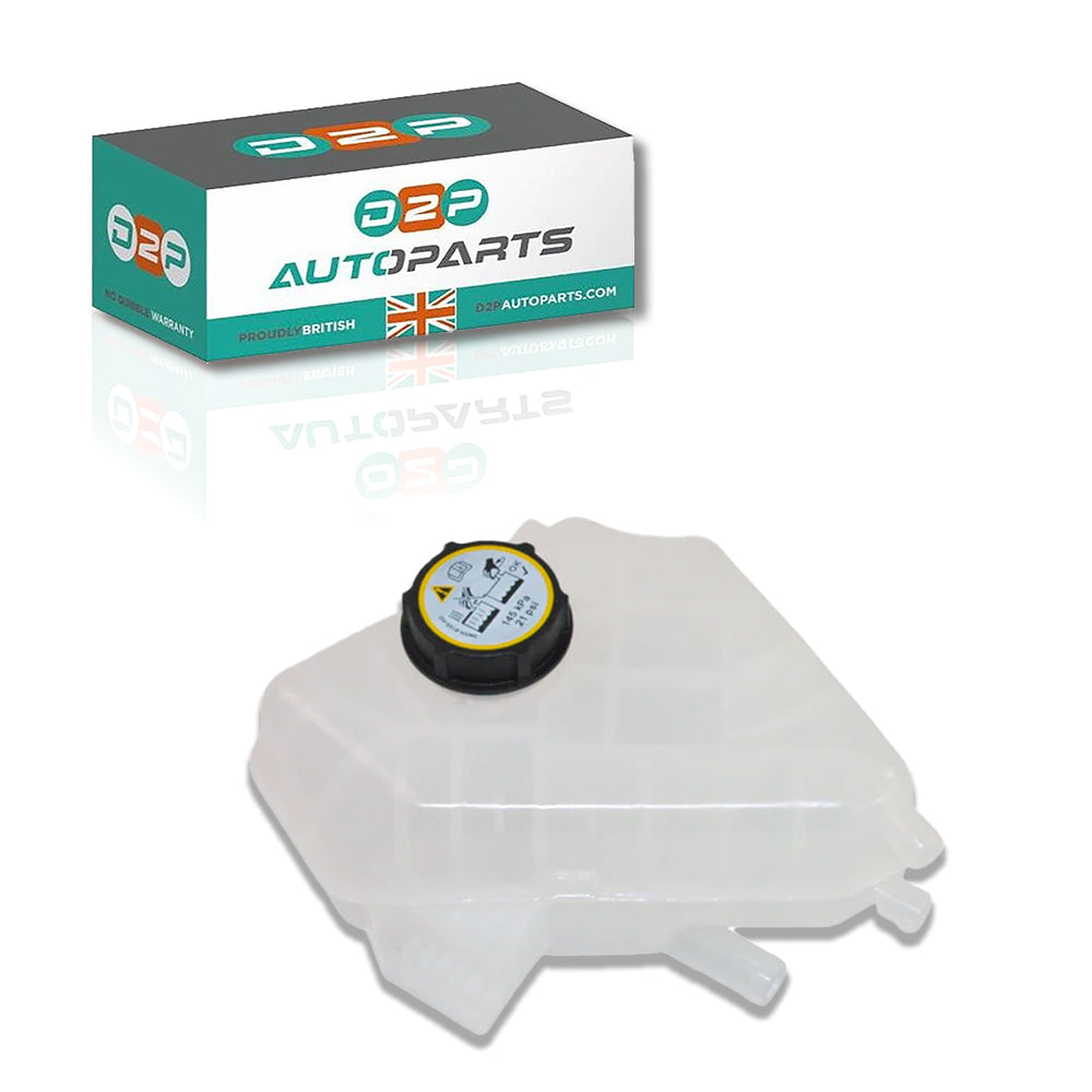 Radiator Coolant Expansion Header Tank & Cap For Ford: B-max, Ecosport, Fiesta, Ka, Ka+