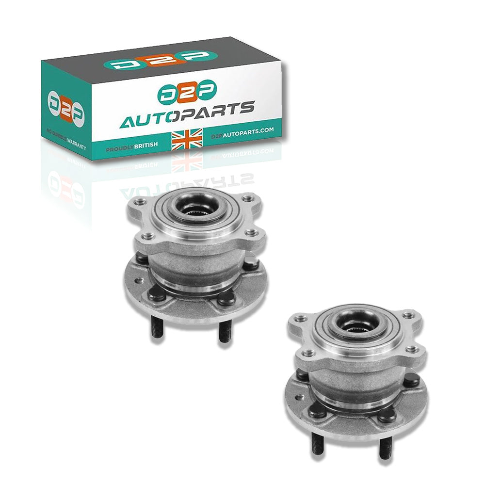 Rear Hub Wheel Bearing Kits Pair For Ford Kuga Mk1 2.0 2.5 4X4 2008-2012