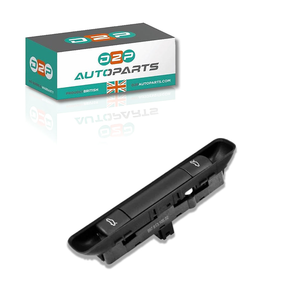 Front & Rear Bonnet Release Switch For Porsche: 911.0, Boxster, and Cayman