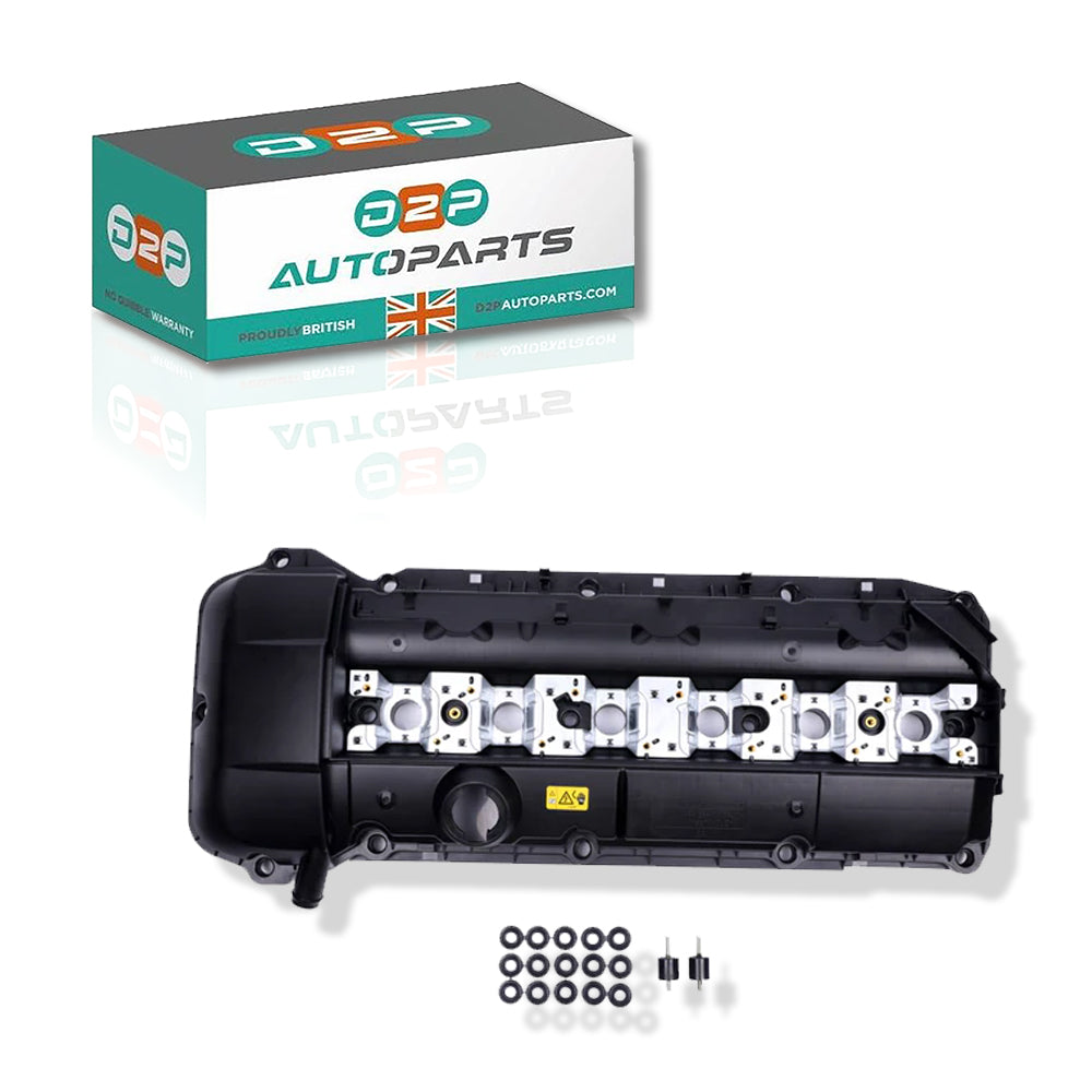 Engine Cylinder Camshaft Rocker Cover For BMW: 3 Series, 5 Series, 7 Series, X5, and Z3 11121432928