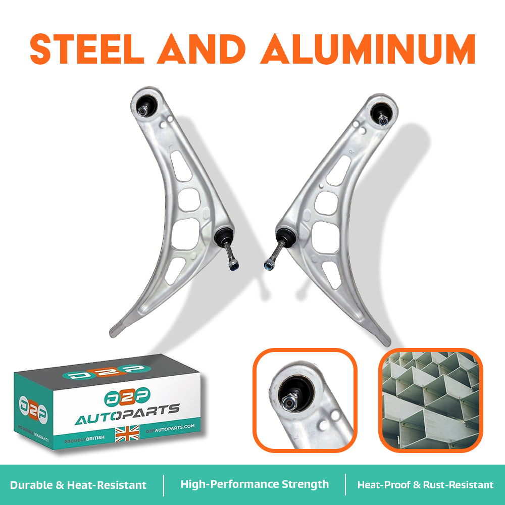 Front Lower Suspension Wishbone Control Arms (Pair) for BMW: 3 Series, Z4 31126774819/20