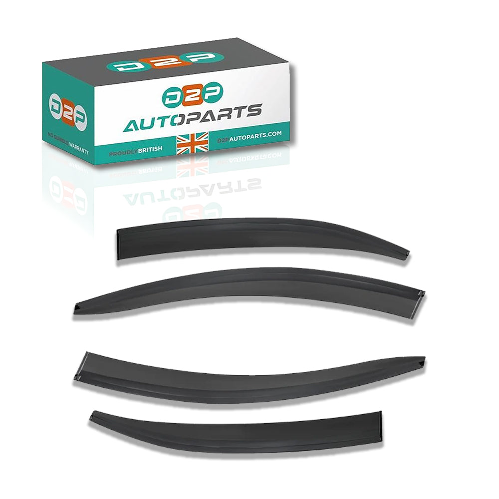 4pcs Of Front & Rear Wind Deflectors for VW: Golf
