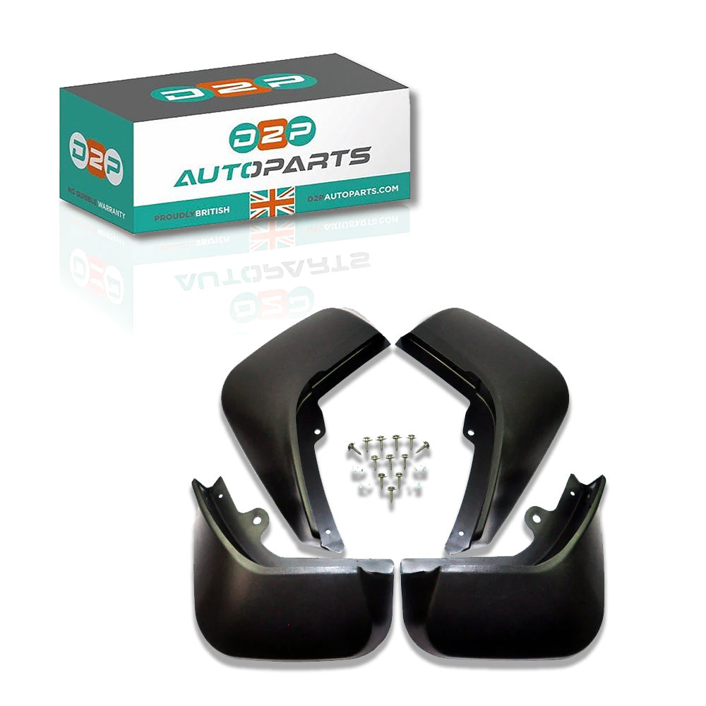 Mudflaps/Mud-Guards (Front-Rear Left & Right Sides) For Land Rover: Discovery Sport