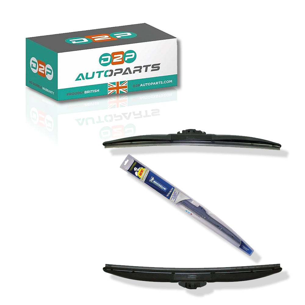 Genuine Michelin Stealth Hybrid Front Wiper Blades Pair Of 17″/ 430 Mm