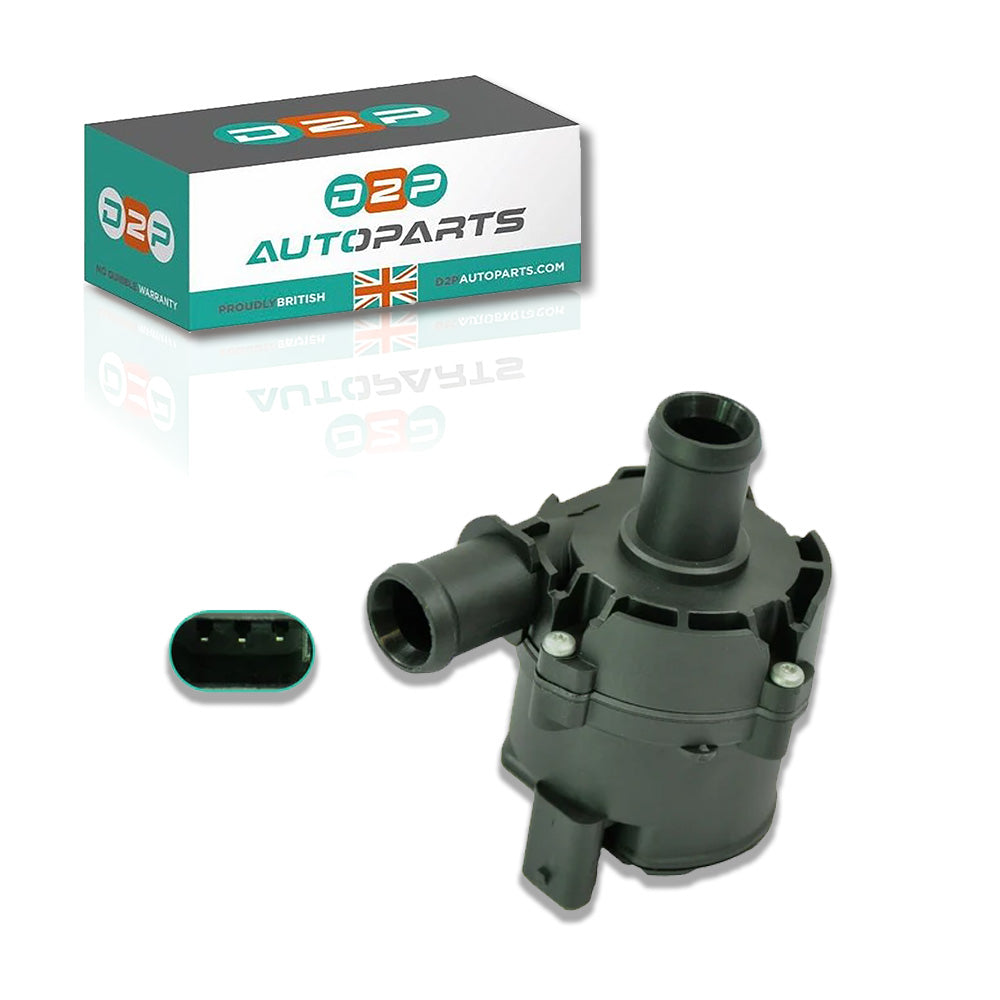 Auxiliary Water Pump for Jaguar: E-Pace, F-Pace, F-Type, XE, XF, Land Rover: Discovery, Discovery Sport, Range Rover, Range Rover Evoque, Range Rover Sport, Range Rover Velar,
