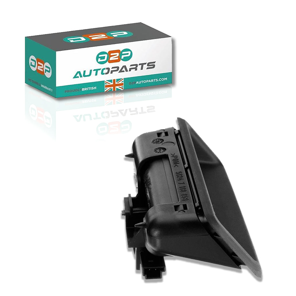 Boot Lid Tailgate Push Button Release Switch For BMW: 1, 3, 5, X1, X5, and X6, 51247118158