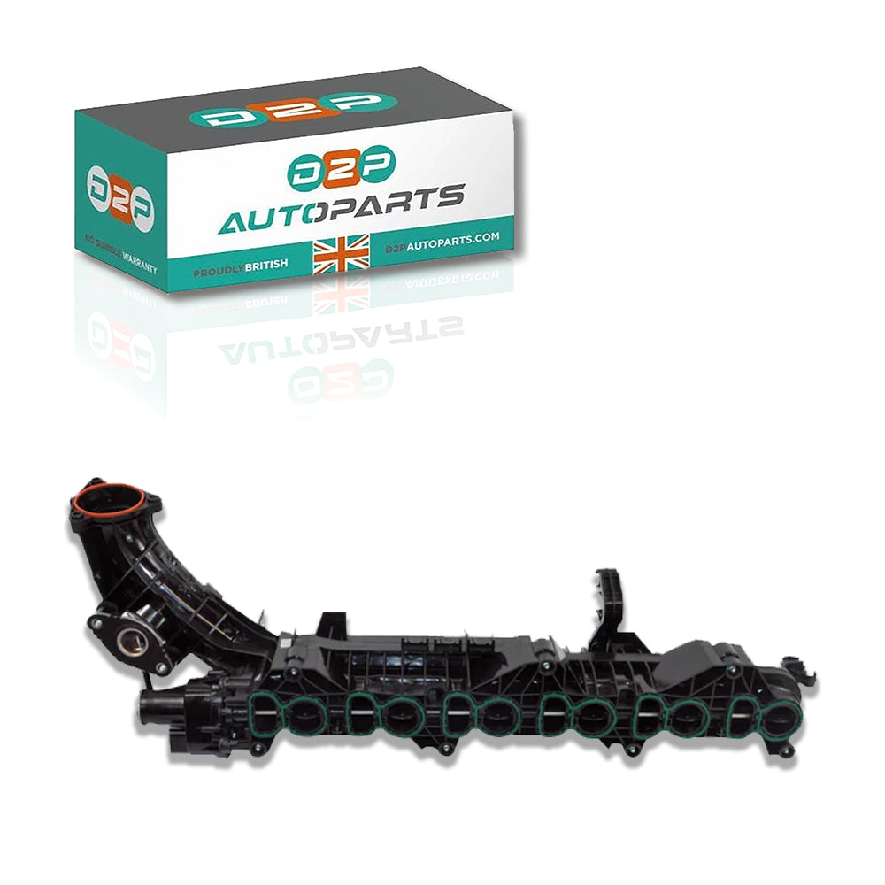 Intake Inlet Manifold + Actuator for BMW: 5 Series, 6 Series, 7 Series, X3, X4, xDrive 11617632436 2015-2020