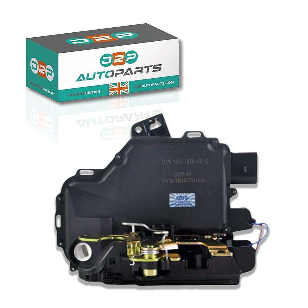 Front Right Driver Door Lock Mechanism For Seat, Skoda, VW 3B1837016A