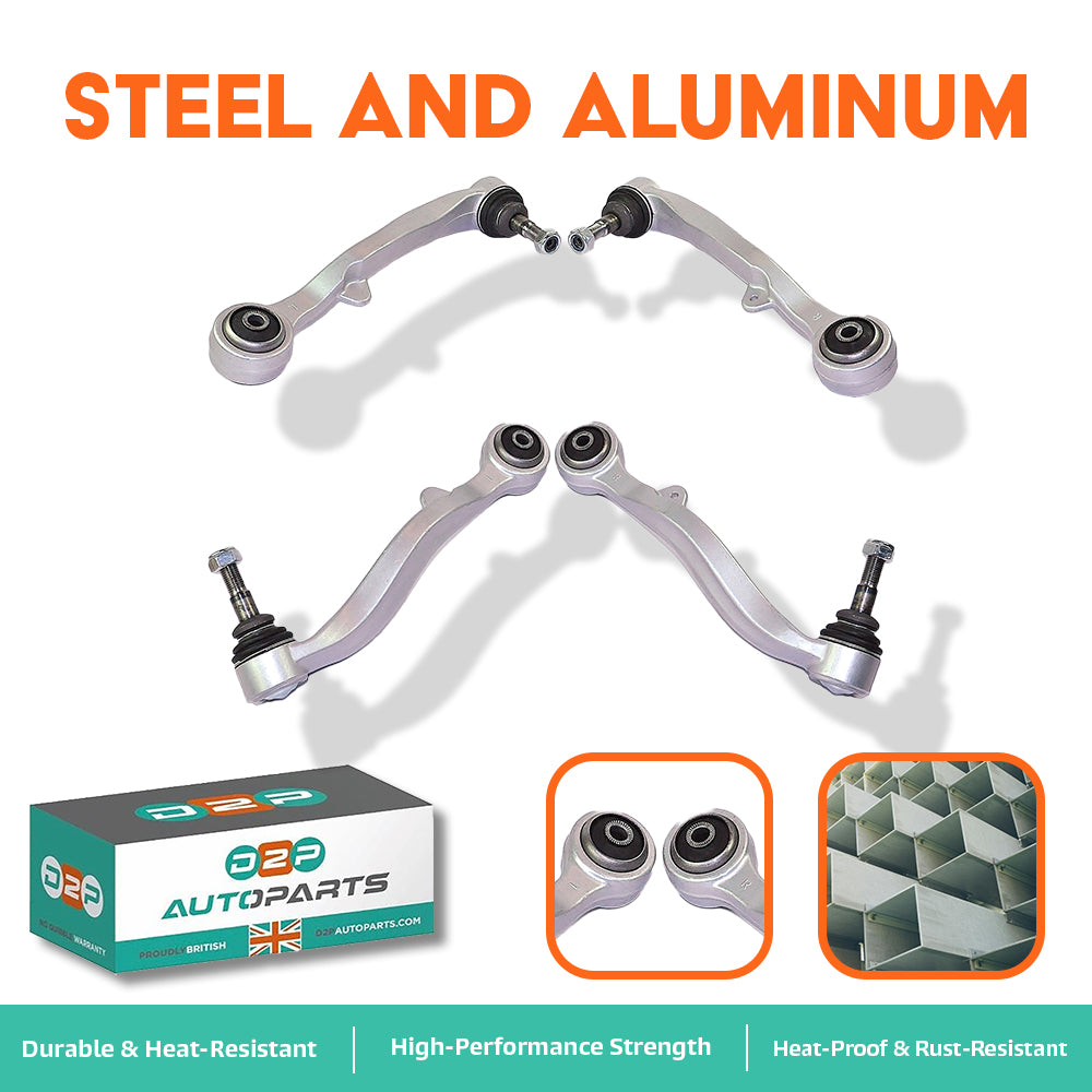 Front Lower Wishbone Control Arms Pair (Lh & Rh) For Bmw 6, 7 Series