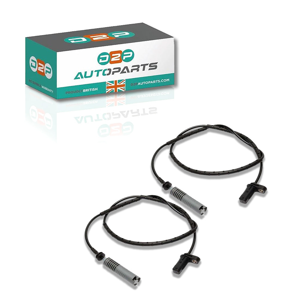 Pair Of Rear Wheel Abs Speed Sensor (Left & Right) For BMW: 1 Series, and 3 Series 34526762466