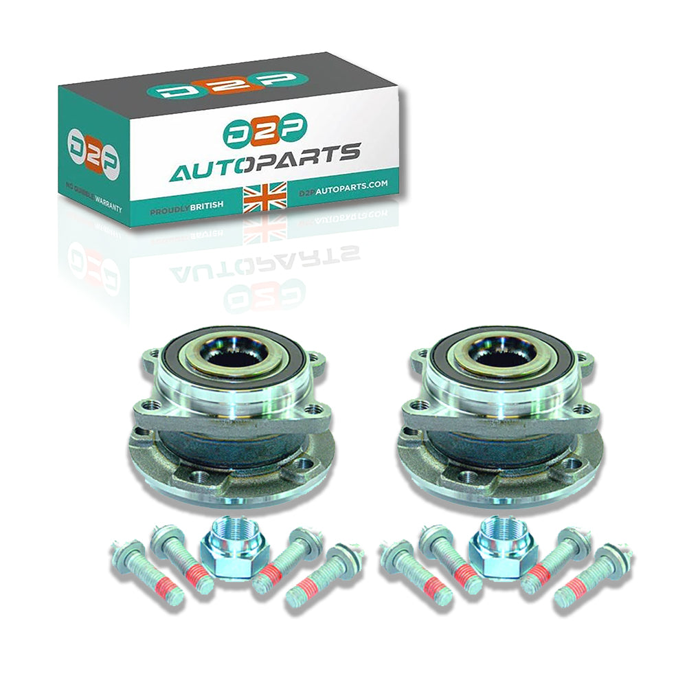 Rear Axle Wheel Bearing Hub Kit Pair for Chrysler: 200.0, Jeep: Cherokee