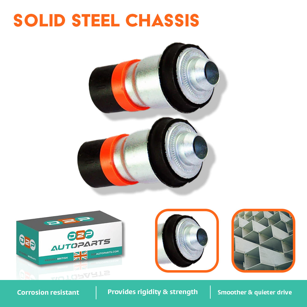 Front Rear Subframe Bushes Pair (Left & Right) For Nissan, and Renault 8200275525