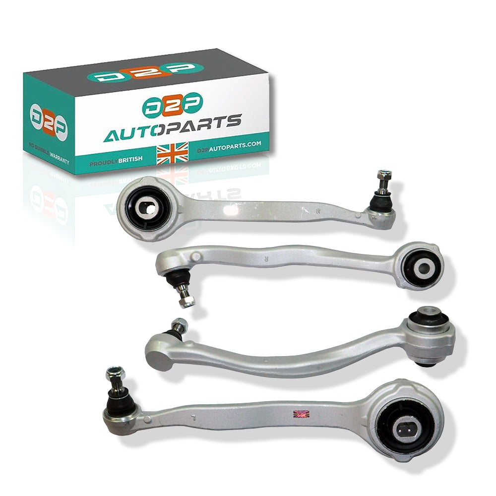 Lower Wishbone Suspension Control Arms Pair (Front & Rear) For Mercedes-Benz