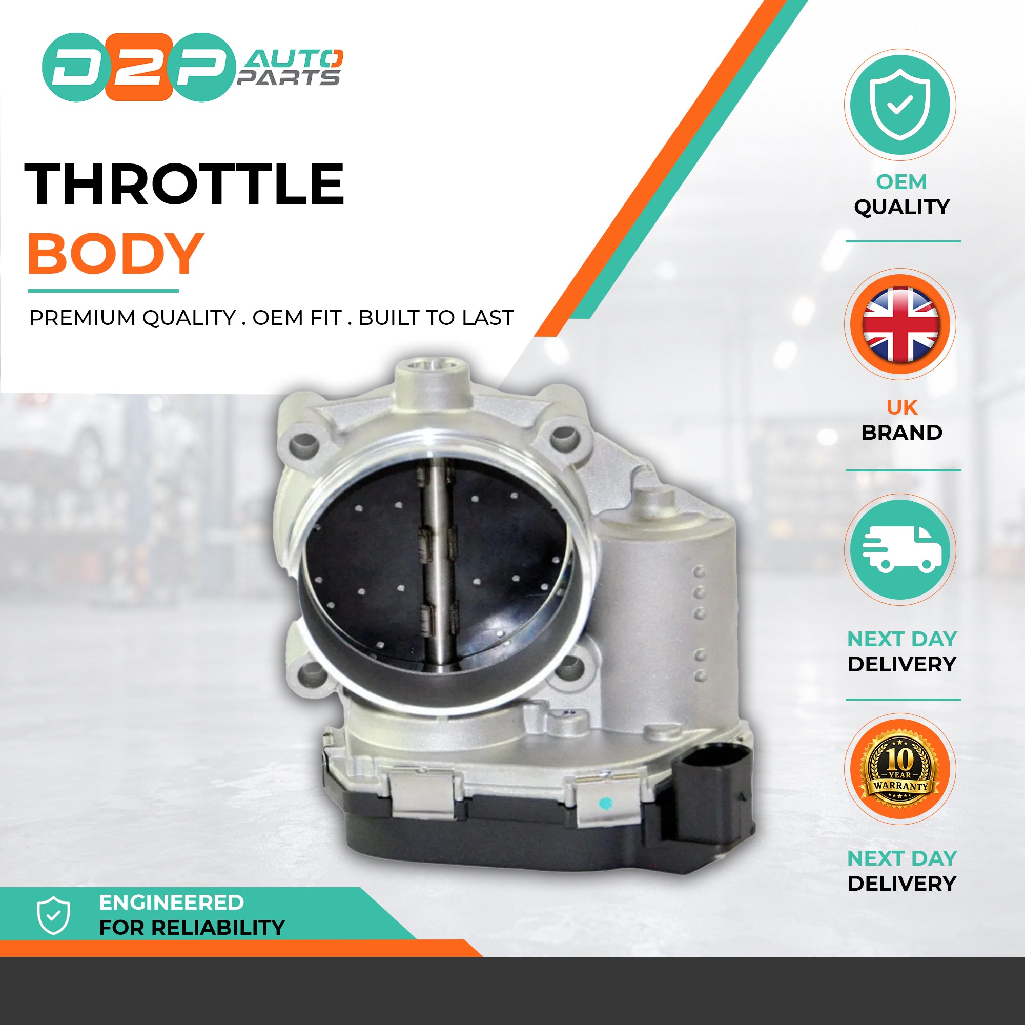 Throttle Body (Electronic) For Audi / Vw