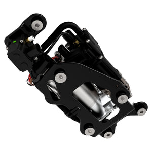 Electrical plug connector and terminal wiring detail on BMW air suspension compressor pump