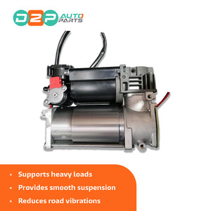 BMW X6 air suspension compressor assembly