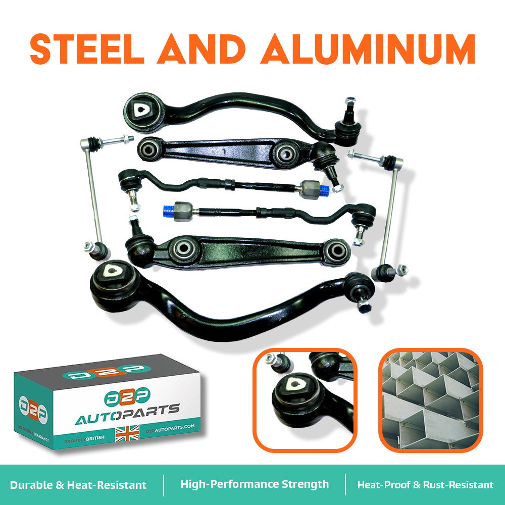 Pair of front lower track control arms for BMW X5 / X6 with ball joints and bushings