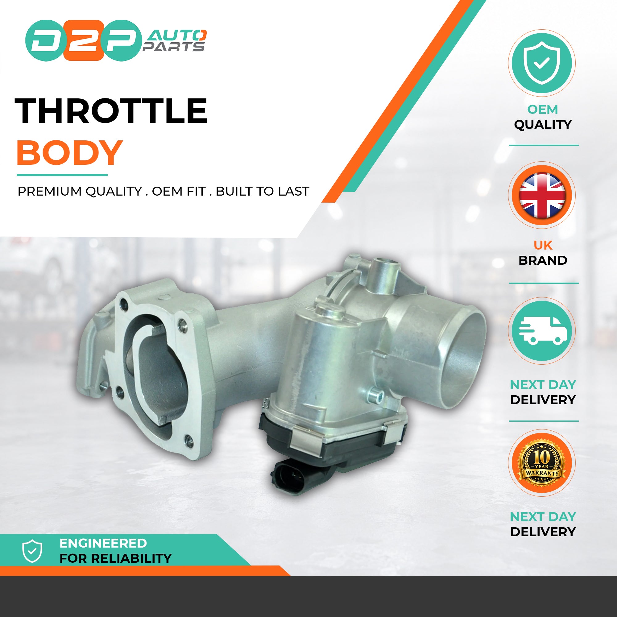 Throttle Body for Audi, Seat, Skoda, VW