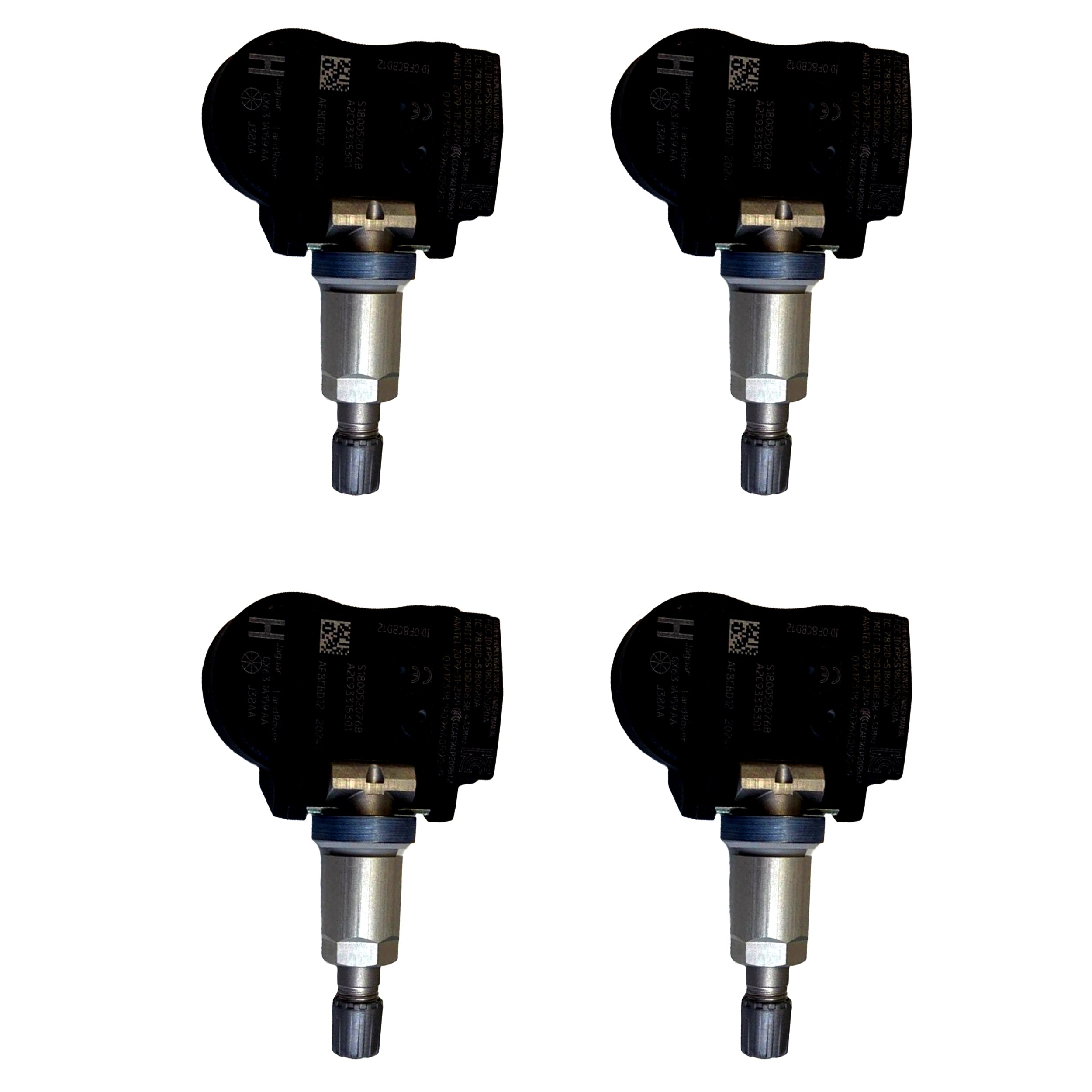4 Pcs Of Genuine Tpms Sensors For Jaguar E-pace X540 F-pace X761 I-pace X590