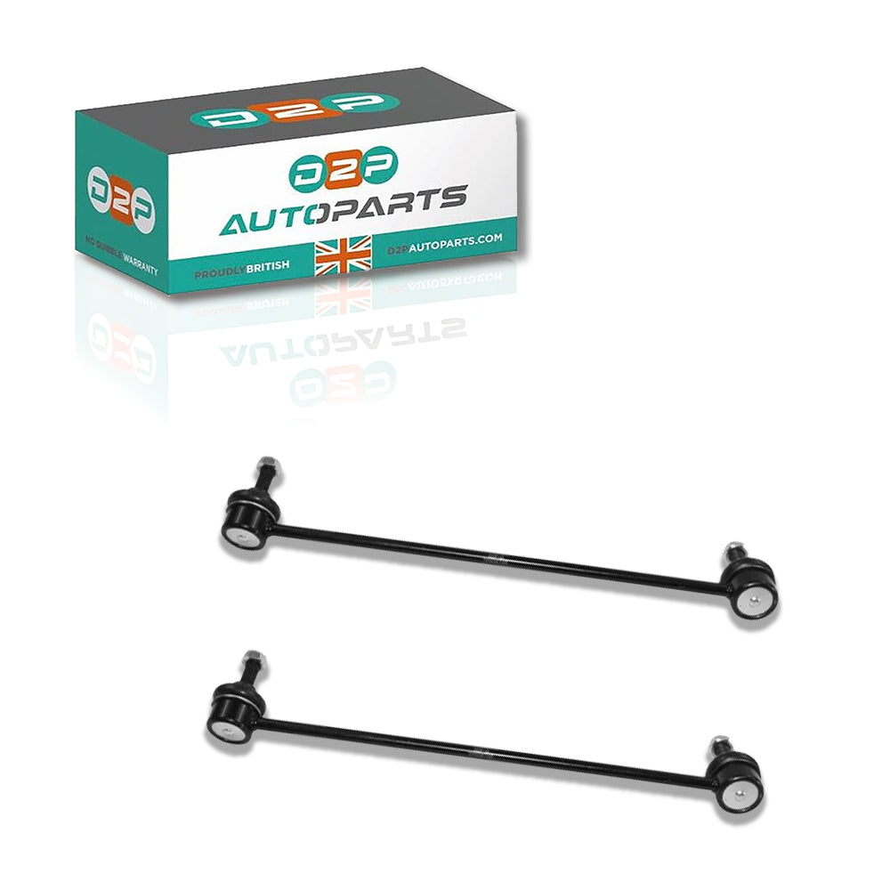Pair Front Anti Roll Bar Drop Links For Citroën: C-elysee, C3, Opel: Crossland X , Peugeot: 2008, 207, Vauxhall: Crossland X