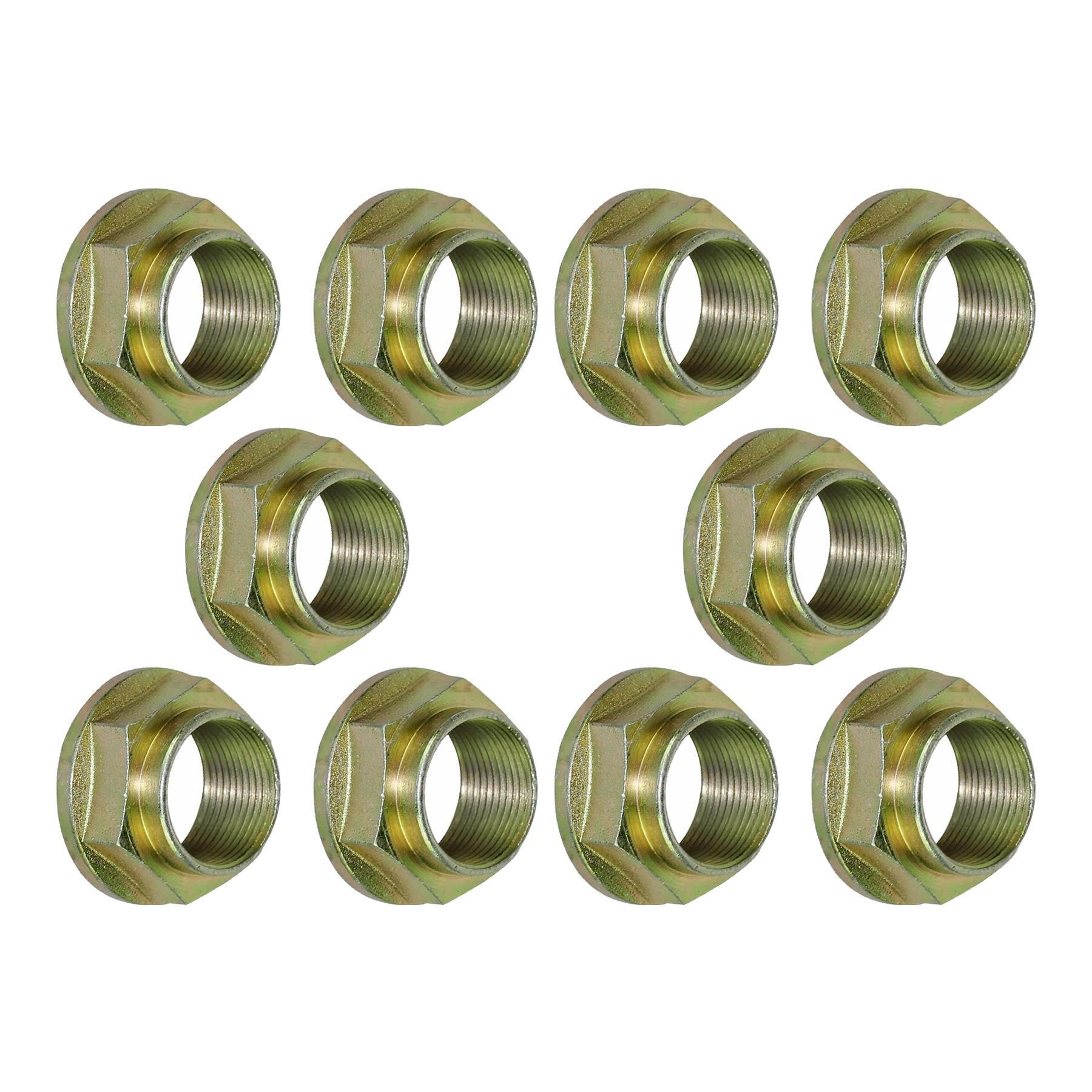 10X Hub Nut Rear Axle Fits Citroen Zx Ax Xsara Relay C25 Visa Saxo 6935.41