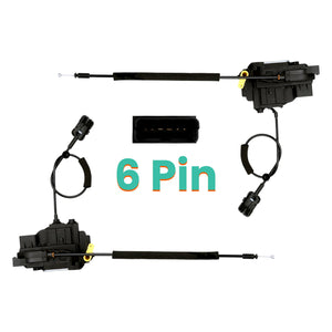 Pair front left passenger and right driver side door lock actuator latches for Renault Master III Movano B - D2P Auto Parts