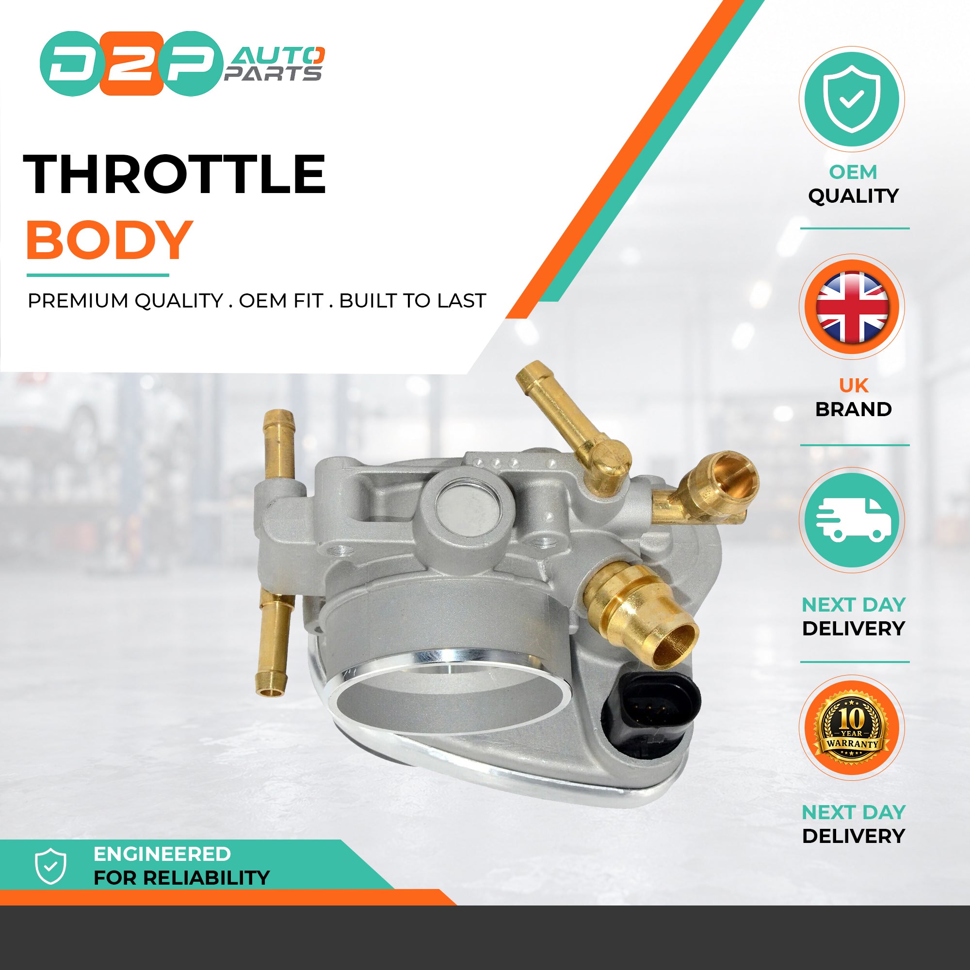 Throttle Body For Chevrolet Cruze (J300, J305) 1.6 1.8 (2009-2016) 55560398