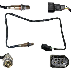 Lambda oxygen exhaust O₂ sensor 021906262B for Audi VW front position