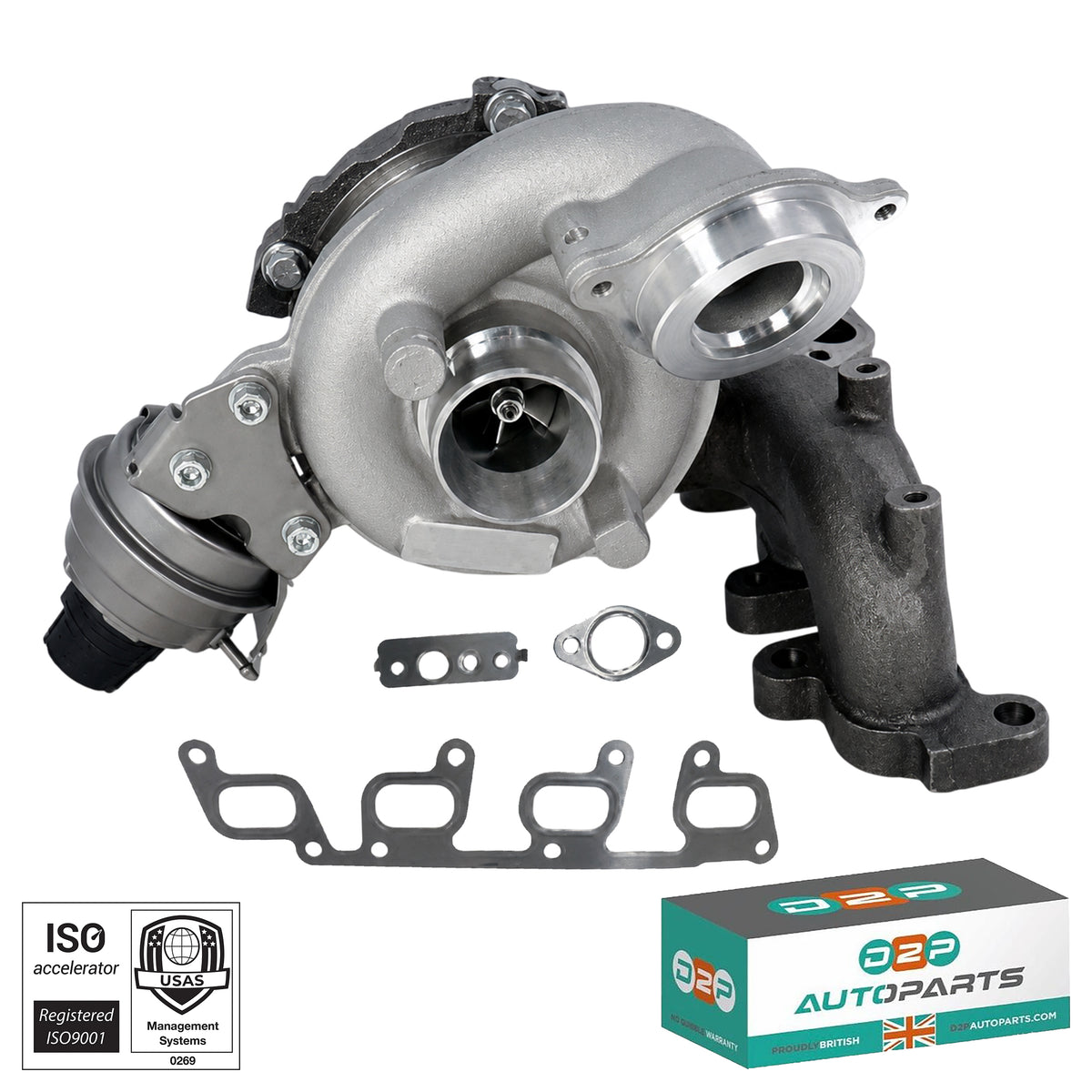 Turbocharger 03L253016 (03L253016T / 03L253016J) for VW Golf Passat Audi A3 1.6 TDI