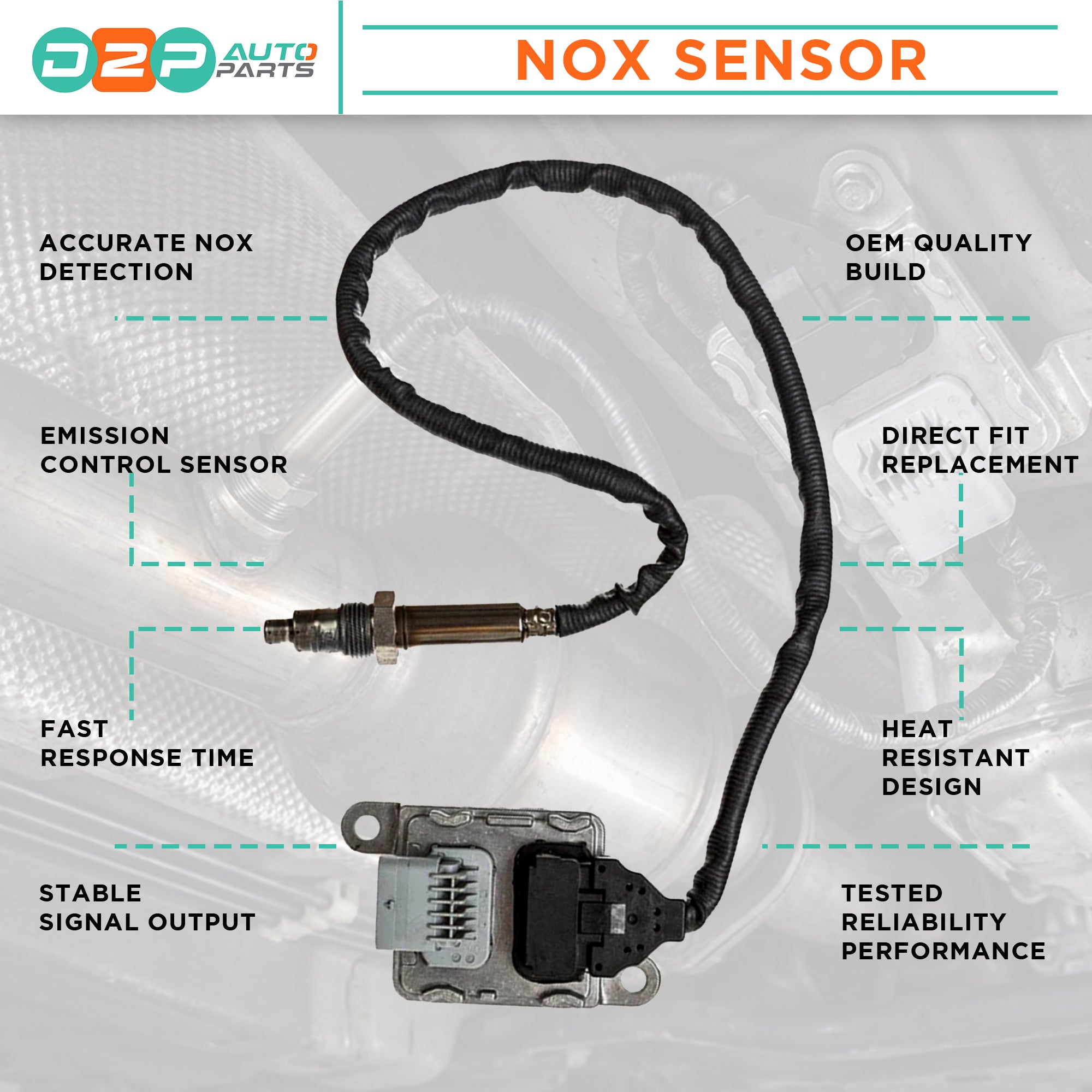 VW Grand California NOx exhaust sensor replacement part