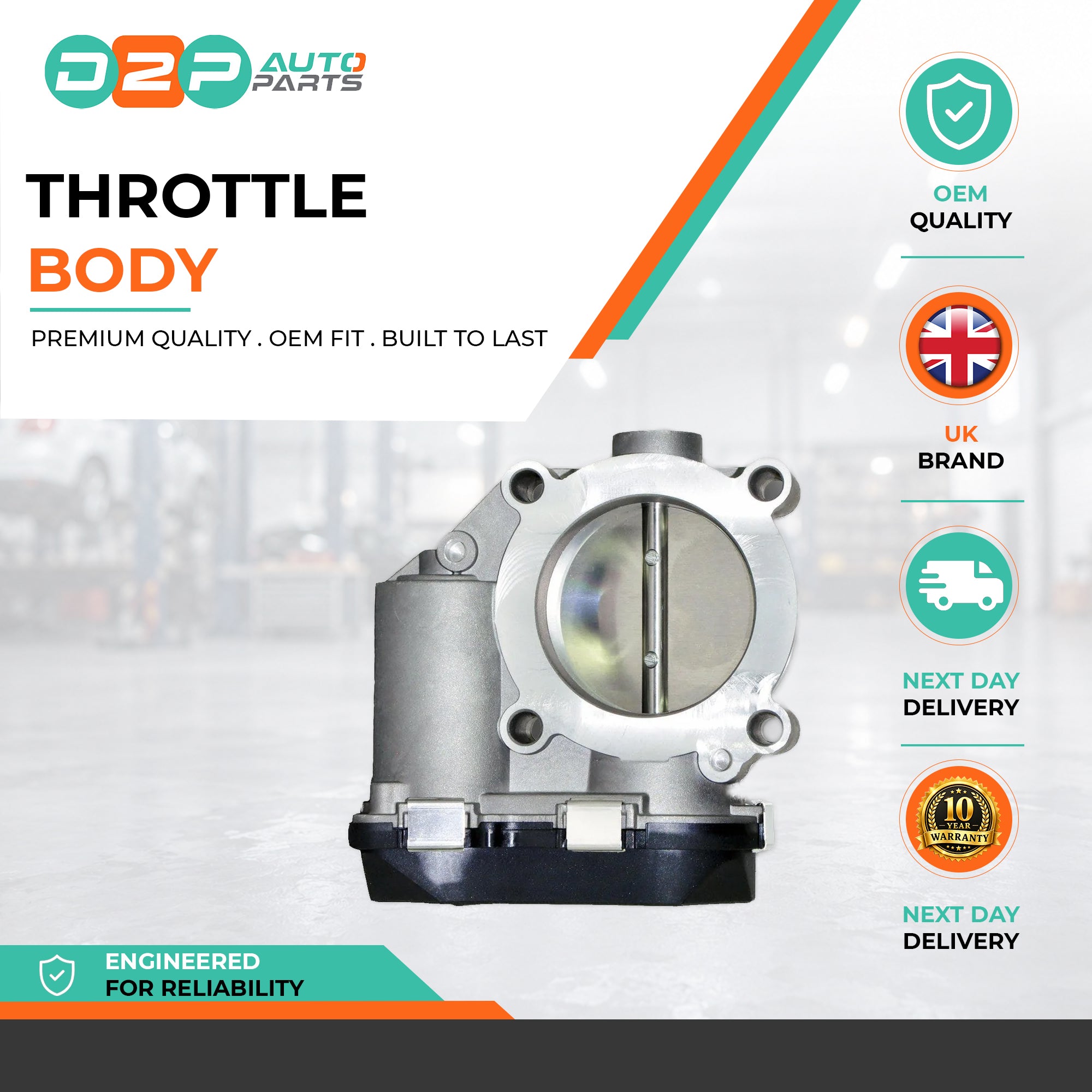 Throttle Body For Audi, VW, Seat, and Skoda 06F133062Q