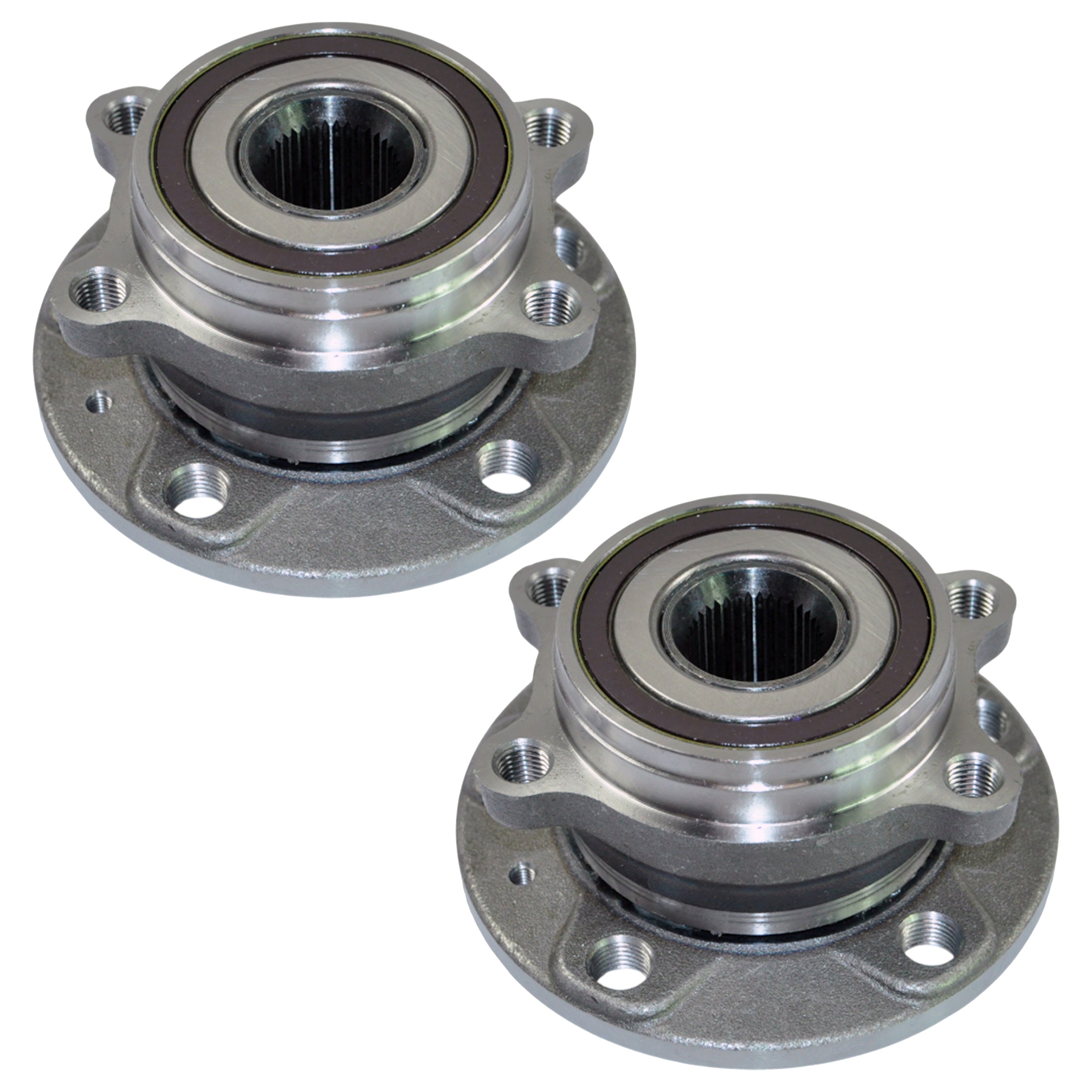 2x Front Wheel Hub Bearing Kit For Audi: A1, A3, Seat: Alhambra, Altea, Skoda: Octavia, Superb VW: Beetle, Caddy