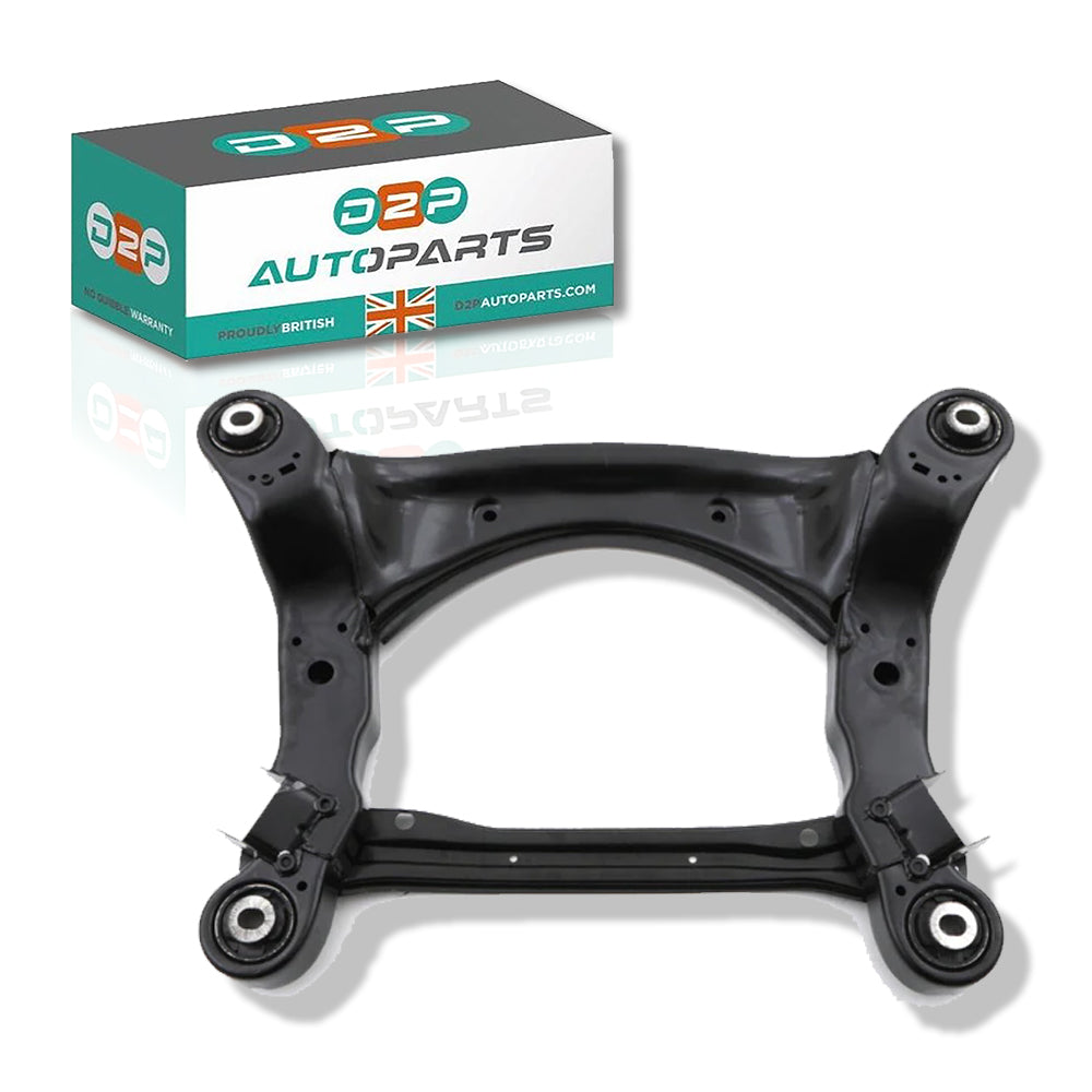 Front axle subframe crossmember for Audi A6 C6 close-up