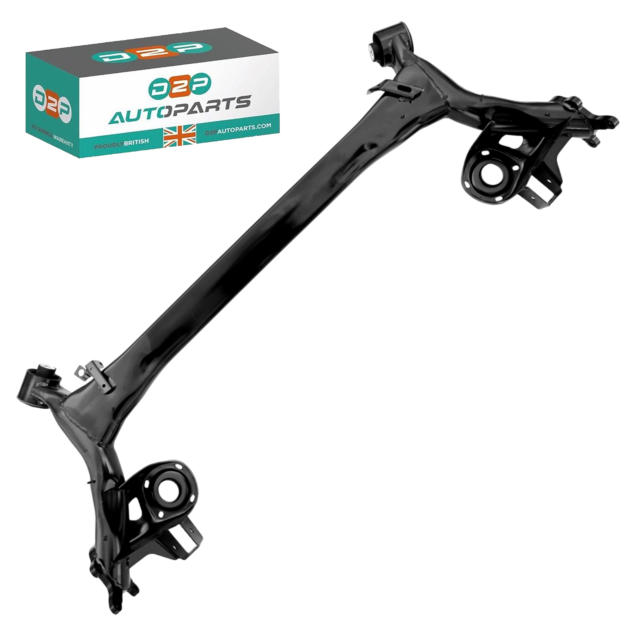 Rear Axle Subframe Crossmember Beam for Seat: Cordoba, Ibiza, Skoda: Fabia, Roomster, VW: Fox, Polo- OE 6Q0500051AJ