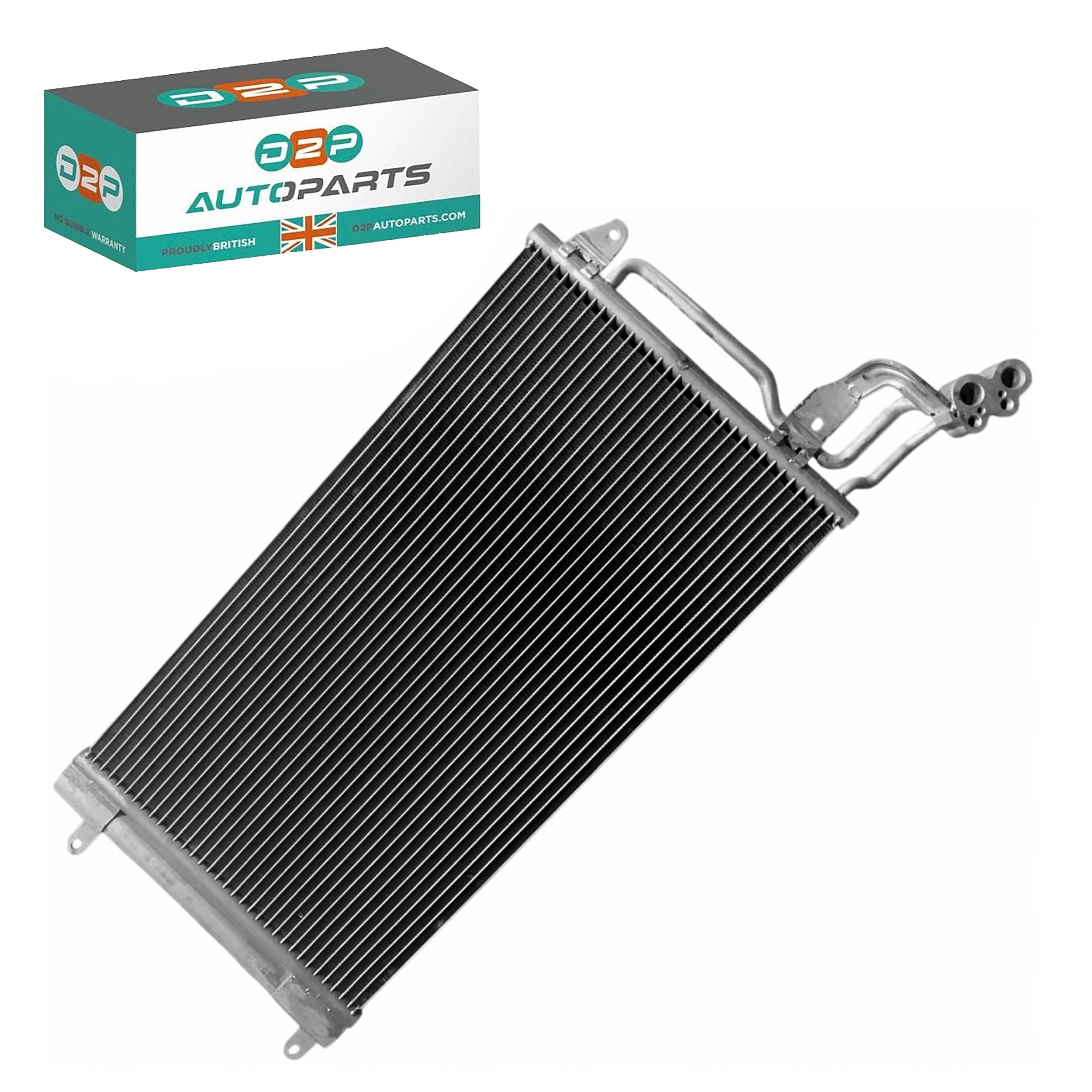Air Con Condenser For Audi A1 Seat Ibiza Toledo Skoda Fabia Rapid Vw Polo
