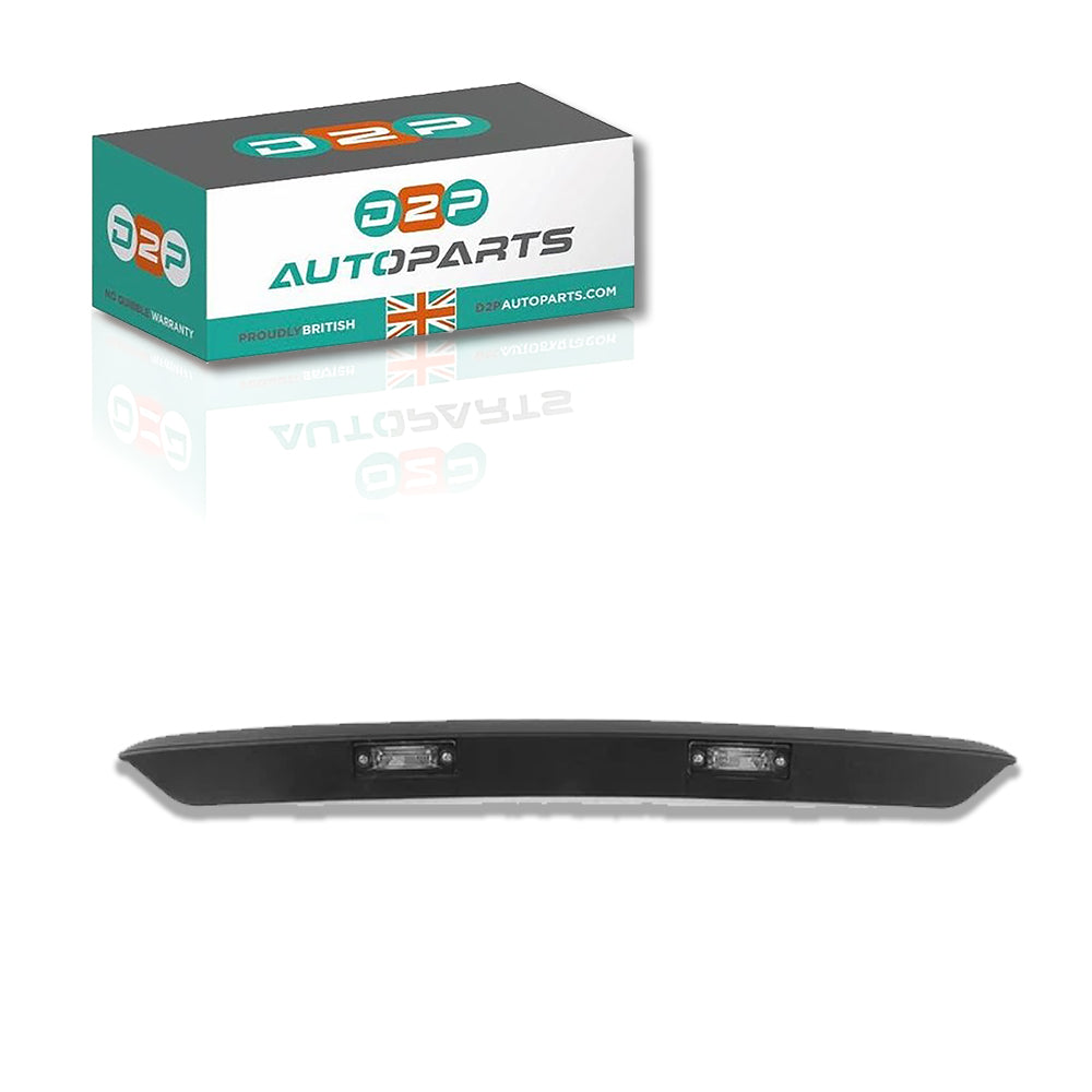 VW T5 Transporter Multivan Tailgate Trim w/ Light - 7E0827329F
