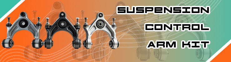 Suspension control arm kit for car suspension systems