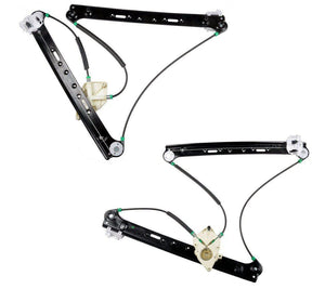 Front Left Passenger Electric Window Regulator (4/5 Doors) For BMW: X3, 51333448249 - D2P Autoparts