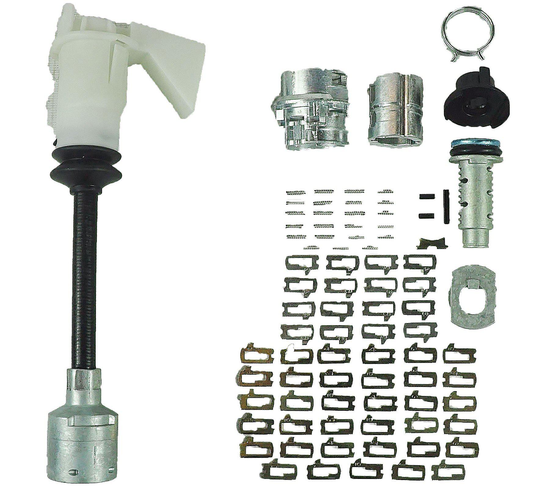 Kit Riparazione Chiusura Cofano C-Auto Per Ford Focus MK2 (2004-2011) - Leva In Plastica Nera, Lunghezza 132mm