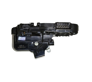 Discovery front left door latch with actuator assembly