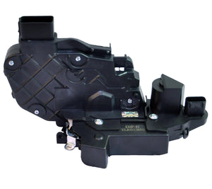 discovery 4 rear left door lock mechanism actuator close-up
