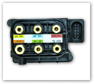 Air Suspension Solenoid Valve Block for Mercedes-Benz: CLS, E-Class, GL-Class, GLE, GLS, M-Class, R-Class, S-Class